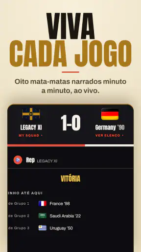 Legacy XI: Figurinhas e Draft screenshot