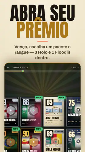 Legacy XI: Figurinhas e Draft screenshot