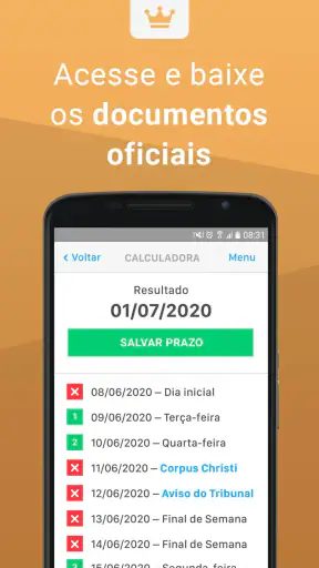 Legalcloud Calculadora Prazos screenshot