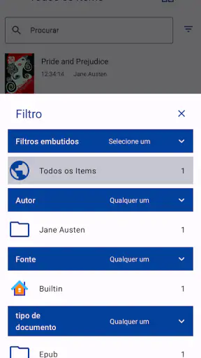 Legere Reader screenshot