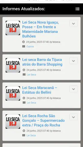 Lei Seca Rj - Resumo Lei Seca screenshot