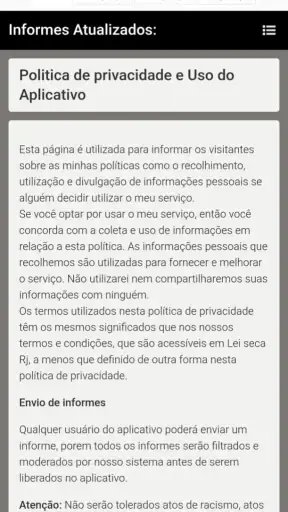 Lei Seca Rj - Resumo Lei Seca screenshot