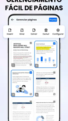 Leitor de PDF & Visualizador screenshot