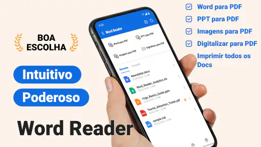 Leitor de Word -Leitor de Docx screenshot
