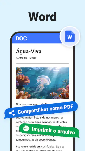 Leitor de Word -Leitor de Docx screenshot