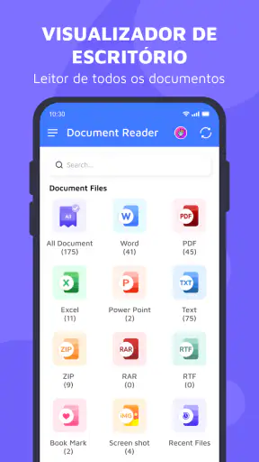 Leitor e Editor de Documentos screenshot