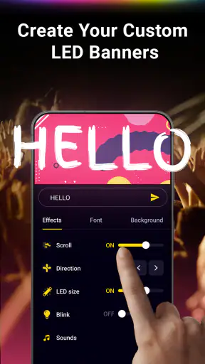 Letreiro LED - Texto Rolante screenshot