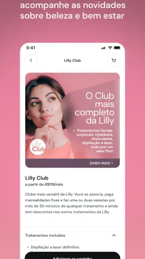 Lilly App screenshot