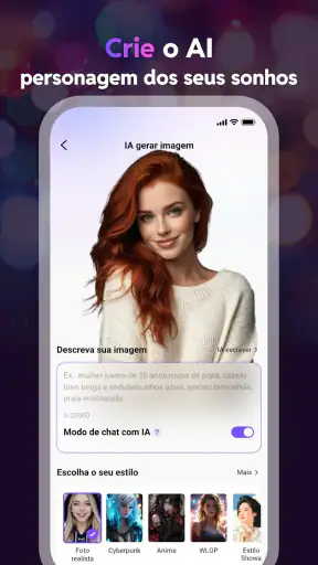 Linky IA: Chat, Jogo, Vínculo screenshot