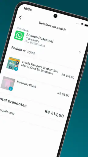 ListaPresentes screenshot