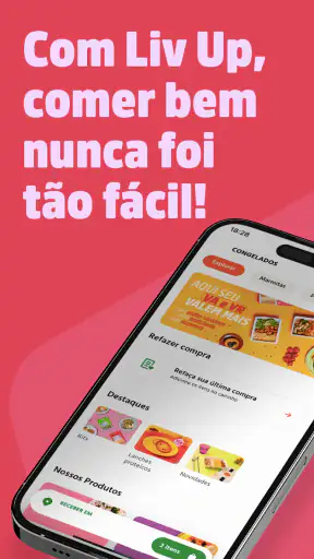 Liv Up – Comida Saudável screenshot