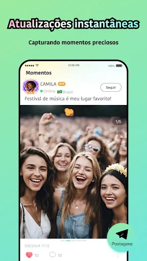 LiveUp - Bate-papo por vídeo screenshot
