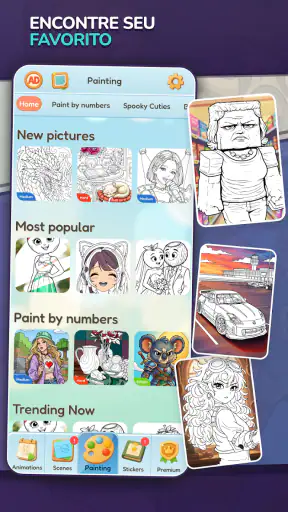 Livro de Colorir Divertido screenshot