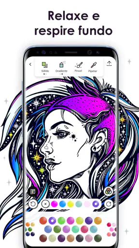 Livro para colorir screenshot
