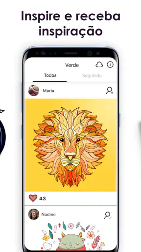 Livro para colorir screenshot