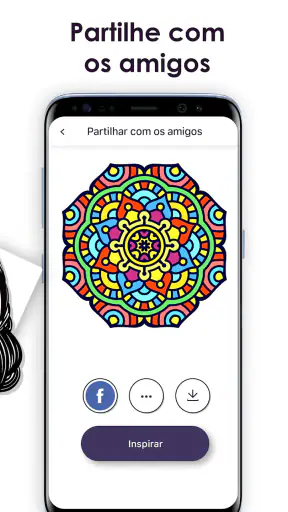 Livro para colorir screenshot