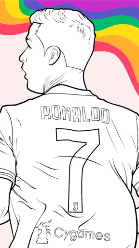 Livro para Colorir de Futebol screenshot