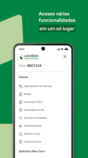 Localiza meucarro screenshot