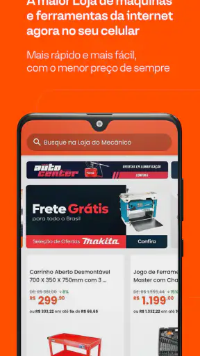 Loja do Mecânico - Ferramentas screenshot