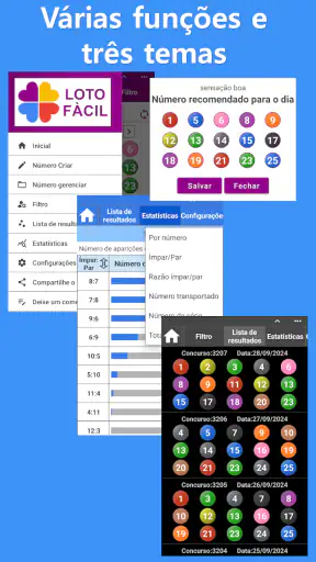 Lotofácil (Gerador de números) screenshot