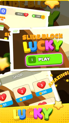 Lucky Block Slide screenshot