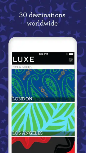 LUXE City Guides screenshot