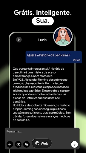 Luzia: Assistente Virtual IA screenshot
