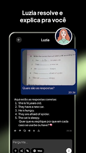 Luzia: Assistente Virtual IA screenshot