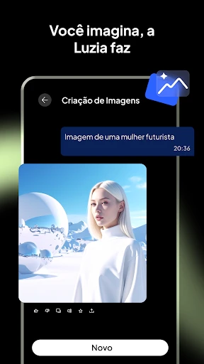Luzia: Assistente Virtual IA screenshot