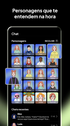 Luzia: Assistente Virtual IA screenshot