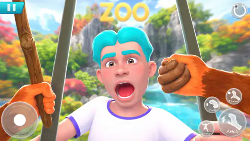 Macaco Zoo: Jogo de Pegadinhas screenshot