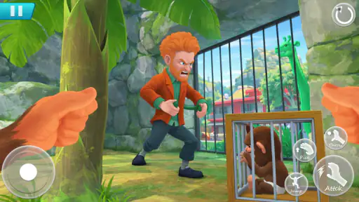 Macaco Zoo: Jogo de Pegadinhas screenshot