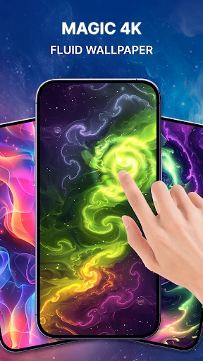 Magic Fluid: Live 4D wallpaper screenshot