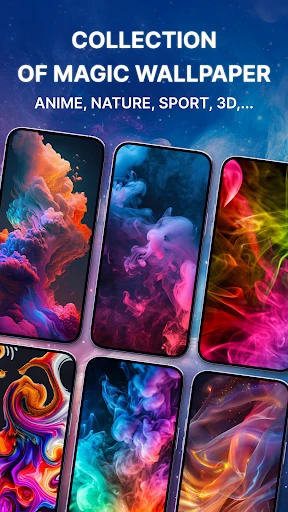 Magic Fluid: Live 4D wallpaper screenshot