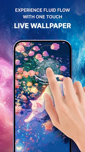 Magic Fluid: Live 4D wallpaper screenshot