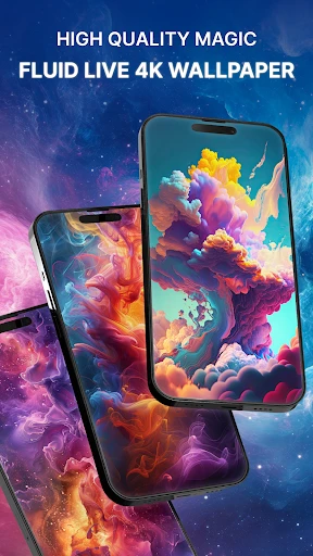 Magic Fluid: Live 4D wallpaper screenshot