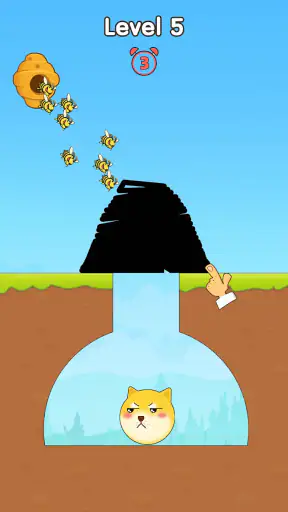Magic War: Block The Bees screenshot