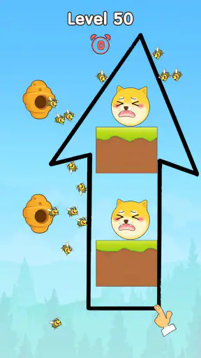 Magic War: Block The Bees screenshot