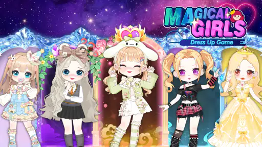 Magical Girls: Jogo de Vestir screenshot