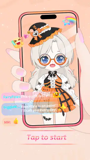 Magical Girls: Jogo de Vestir screenshot