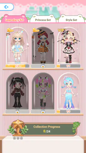 Magical Girls: Jogo de Vestir screenshot