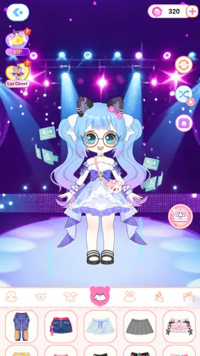 Magical Girls: Jogo de Vestir screenshot