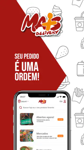 Mais Delivery screenshot