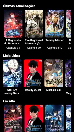 Mangaflix: Leitor de Mangas screenshot