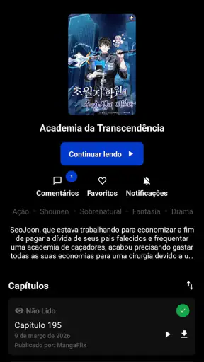 Mangaflix: Leitor de Mangas screenshot