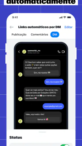 Manychat screenshot