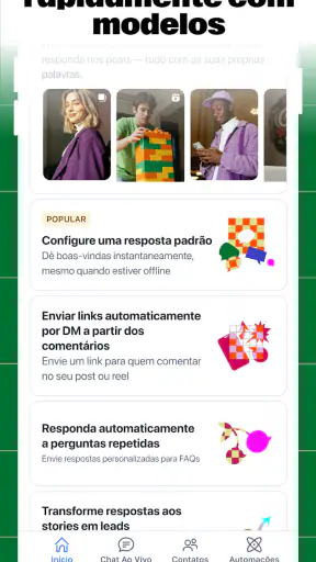 Manychat screenshot