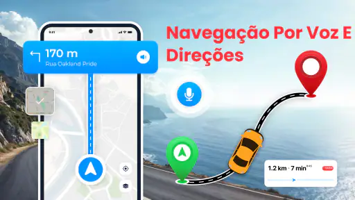 Mapa GPS - Navegação por voz screenshot