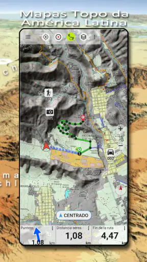 Mapas Topo da América Latina screenshot
