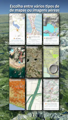 Mapas Topo da América Latina screenshot